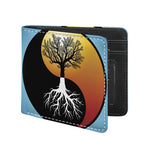 Yin Yang Tree Of Life Print Bifold Wallet