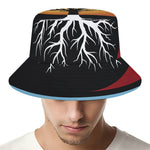 Yin Yang Tree Of Life Print Bucket Hat