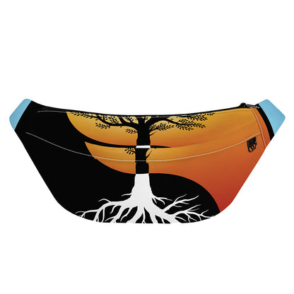Yin Yang Tree Of Life Print Fanny Pack