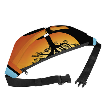 Yin Yang Tree Of Life Print Fanny Pack