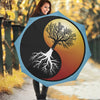 Yin Yang Tree Of Life Print Foldable Umbrella