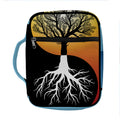 Yin Yang Tree Of Life Print Front Pocket Bible Bag