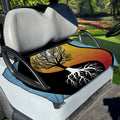 Yin Yang Tree Of Life Print Golf Cart Seat Cover