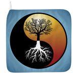 Yin Yang Tree Of Life Print Hand Towel