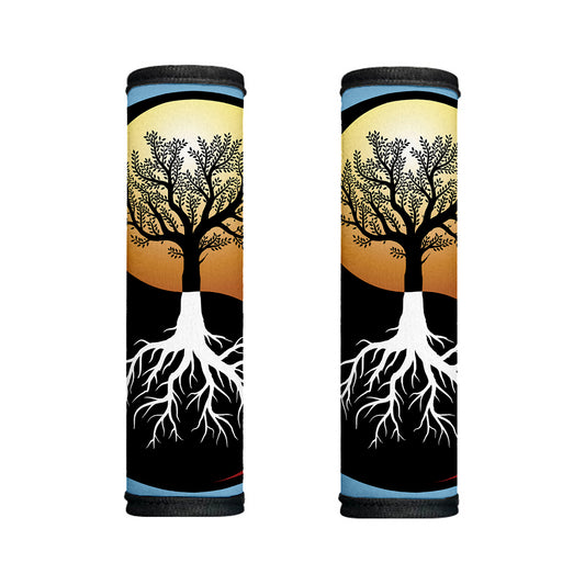 Yin Yang Tree Of Life Print Handle Covers