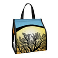 Yin Yang Tree Of Life Print Insulated Lunch Tote