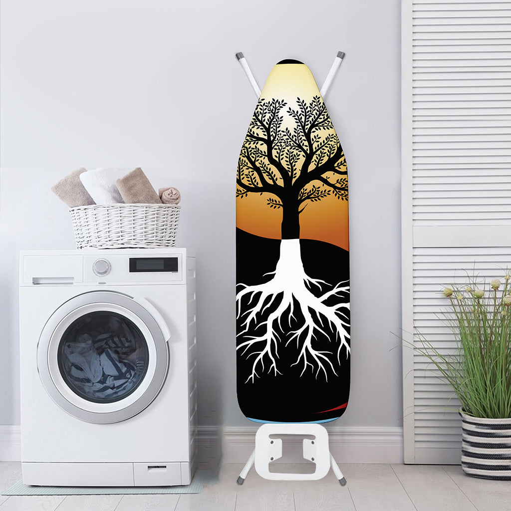 Yin Yang Tree Of Life Print Ironing Board Cover