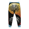 Yin Yang Tree Of Life Print Jogger Pants