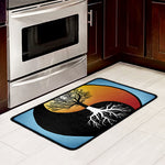 Yin Yang Tree Of Life Print Kitchen Mat