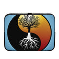 Yin Yang Tree Of Life Print Laptop Sleeve