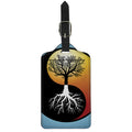 Yin Yang Tree Of Life Print Luggage Tag
