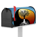 Yin Yang Tree Of Life Print Mailbox Cover