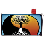 Yin Yang Tree Of Life Print Mailbox Cover