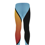 Yin Yang Tree Of Life Print Men's leggings