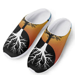 Yin Yang Tree Of Life Print Mesh Casual Shoes