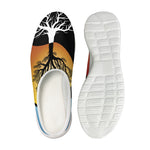 Yin Yang Tree Of Life Print Mesh Casual Shoes