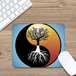 Yin Yang Tree Of Life Print Mouse Pad
