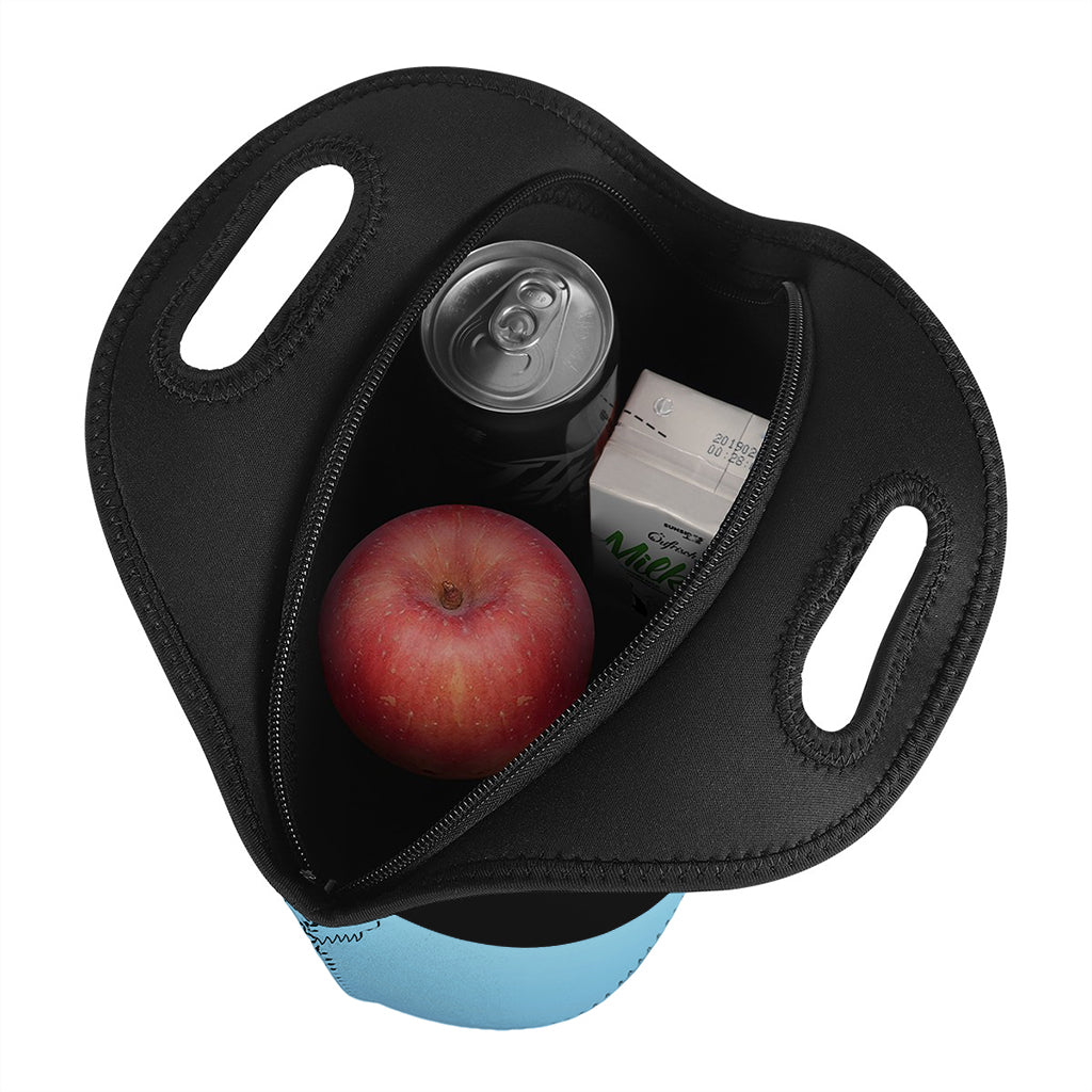 Yin Yang Tree Of Life Print Neoprene Lunch Bag