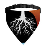 Yin Yang Tree Of Life Print Over The Collar Dog Bandana