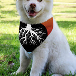 Yin Yang Tree Of Life Print Over The Collar Dog Bandana