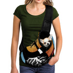 Yin Yang Tree Of Life Print Pet Sling Carrier