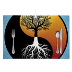 Yin Yang Tree Of Life Print Placemat