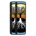 Yin Yang Tree Of Life Print Refrigerator Handle Covers