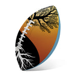 Yin Yang Tree Of Life Print Rugby Ball