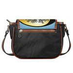 Yin Yang Tree Of Life Print Saddle Bag