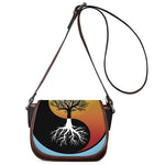 Yin Yang Tree Of Life Print Saddle Bag