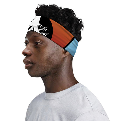 Yin Yang Tree Of Life Print Sports Headband