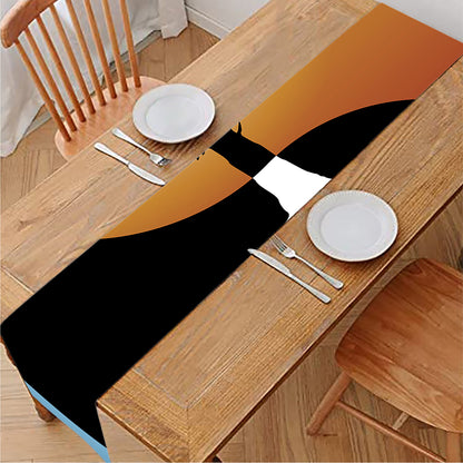 Yin Yang Tree Of Life Print Table Runner