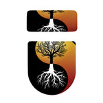 Yin Yang Tree Of Life Print Toilet Lid And Tank Cover Set