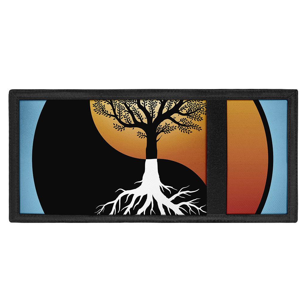 Yin Yang Tree Of Life Print Trifold Wallet