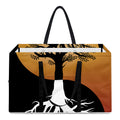 Yin Yang Tree Of Life Print Utility Tote Bag
