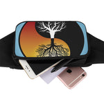 Yin Yang Tree Of Life Print Waist Bag