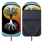 Yin Yang Tree Of Life Print Waterproof Car Seat Cover