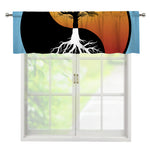 Yin Yang Tree Of Life Print Window Valance