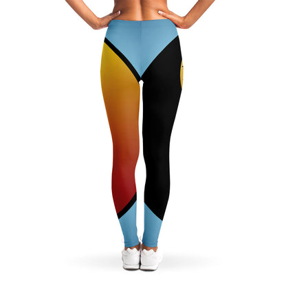 Yin Yang Tree Of Life Print Women's Leggings