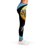 Yin Yang Tree Of Life Print Women's Leggings