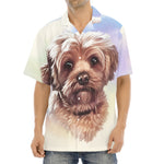 Yorkshire Terrier Portrait Print Aloha Shirt