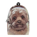 Yorkshire Terrier Portrait Print School Backpack