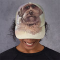 Yorkshire Terrier Portrait Print Baseball Cap