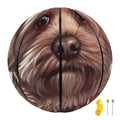 Yorkshire Terrier Portrait Print Basketball