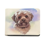 Yorkshire Terrier Portrait Print Bifold Wallet