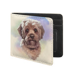 Yorkshire Terrier Portrait Print Bifold Wallet