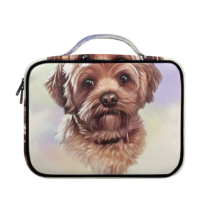 Yorkshire Terrier Portrait Print Briefcase Bible Bag