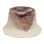 Yorkshire Terrier Portrait Print Bucket Hat
