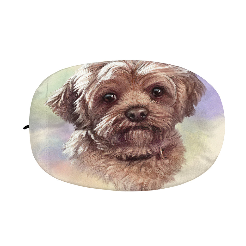 Yorkshire Terrier Portrait Print Car Side Mirror Covers
