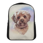 Yorkshire Terrier Portrait Print Casual Backpack